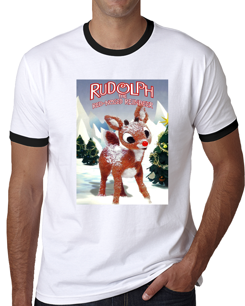 Rudolph The Red-Nosed Reindeer Christmas Movie Poster T Shirt