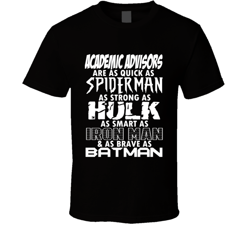 Family Academic Advisors Funny Comic Book Superhero T Shirt Family Academic Advisors Funny Comic Book Superhero T Shirt