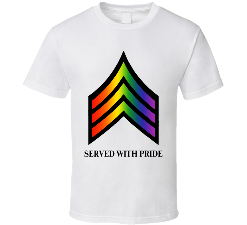 Served With Pride Gay Pride T Shirt Served With Pride Gay Pride T Shirt