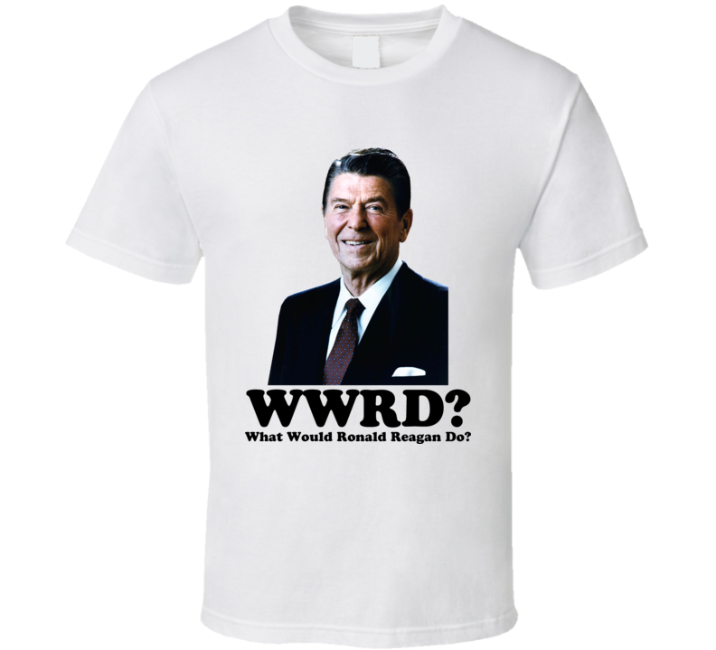 WWJD Ronald Reagan T Shirt WWJD Ronald Reagan T Shirt