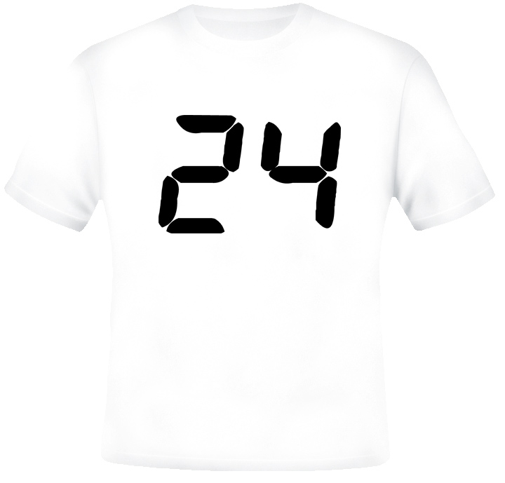 24 Jack Bauer Anti Terrorism Tv Show T Shirt 24 Jack Bauer Anti Terrorism Tv Show T Shirt