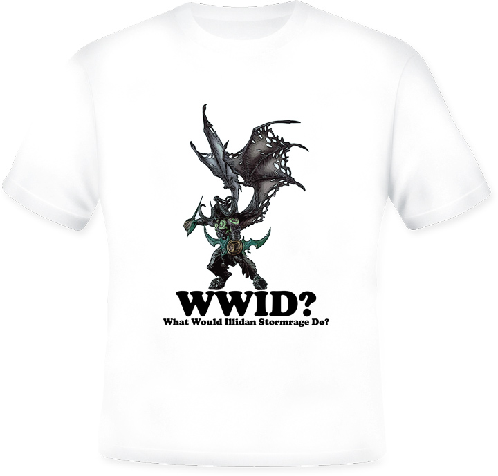 What Would Illidan Stormrage Do T Shirt What Would Illidan Stormrage Do T Shirt
