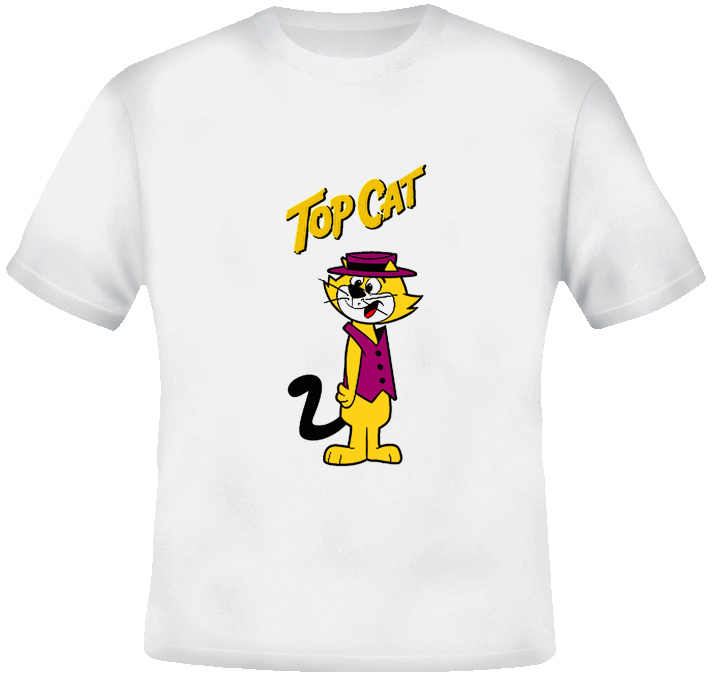 Top Cat Retro Cartoon Cool T Shirt Top Cat Retro Cartoon Cool T Shirt