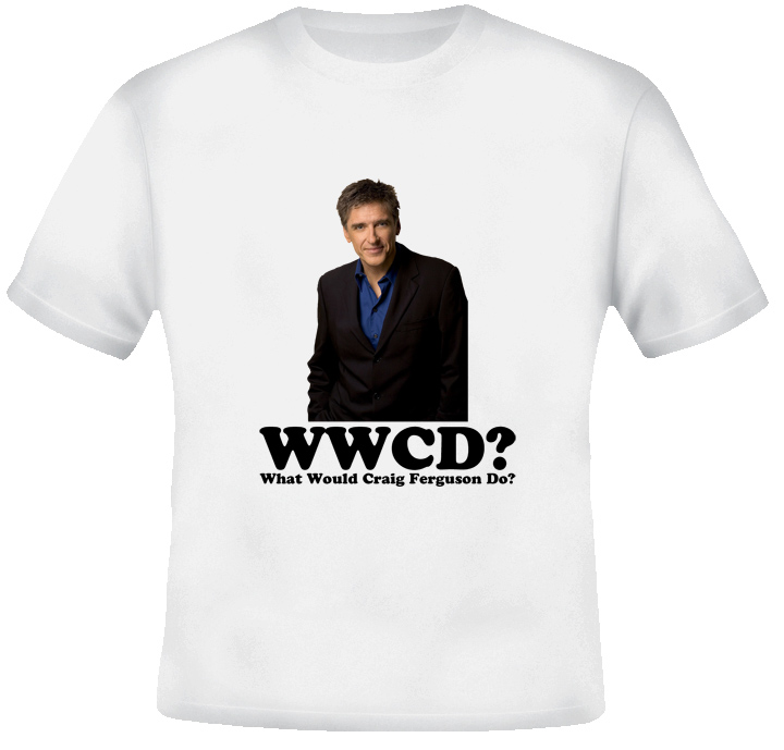 Craig Ferguson Late Show T Shirt Craig Ferguson Late Show T Shirt