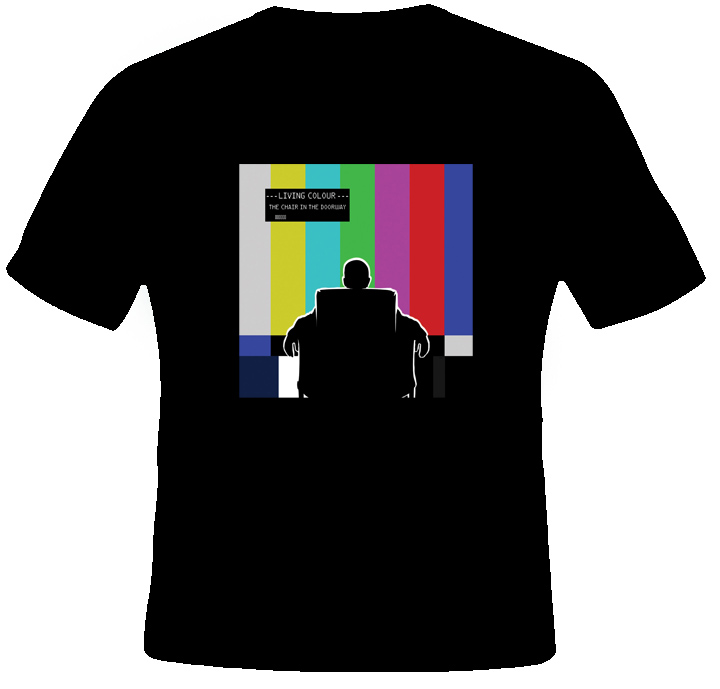 Living Color 90's Rock Band TV Bars T Shirt