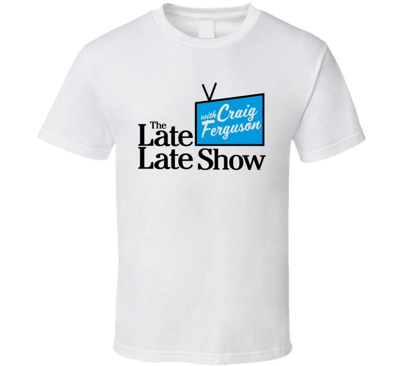Late Show Craig Ferguson T Shirt Late Show Craig Ferguson T Shirt