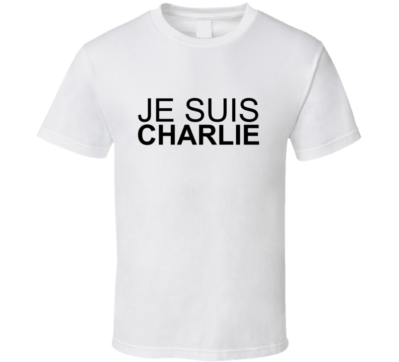 Je Suis Charlie Paris France Magazine T Shirt Je Suis Charlie Paris France Magazine T Shirt