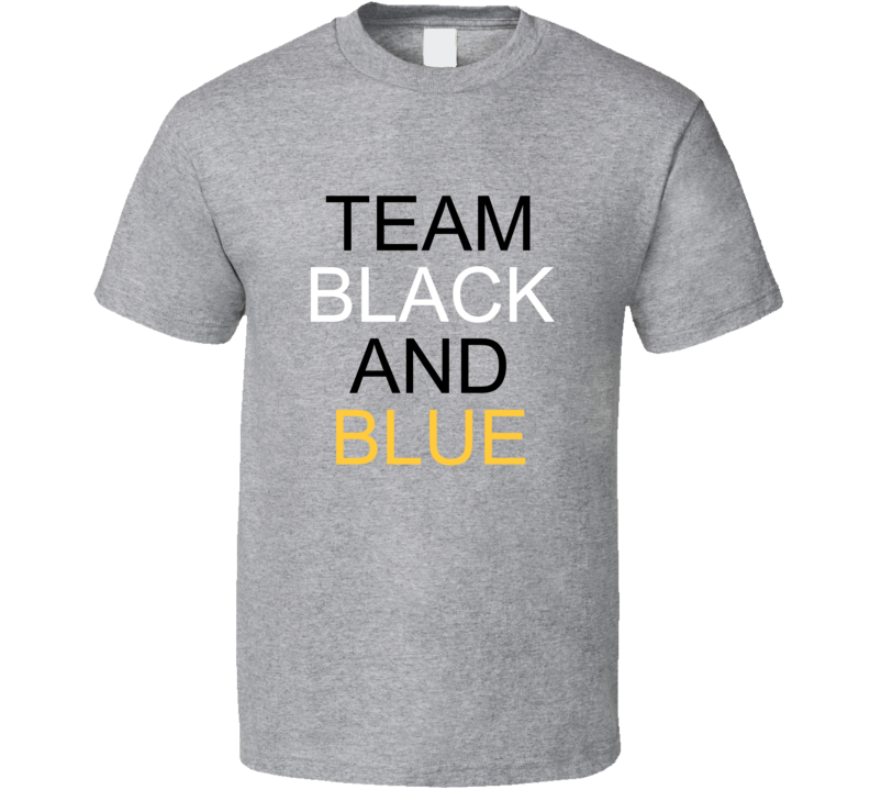 Team Black And Blue Viral T Shirt