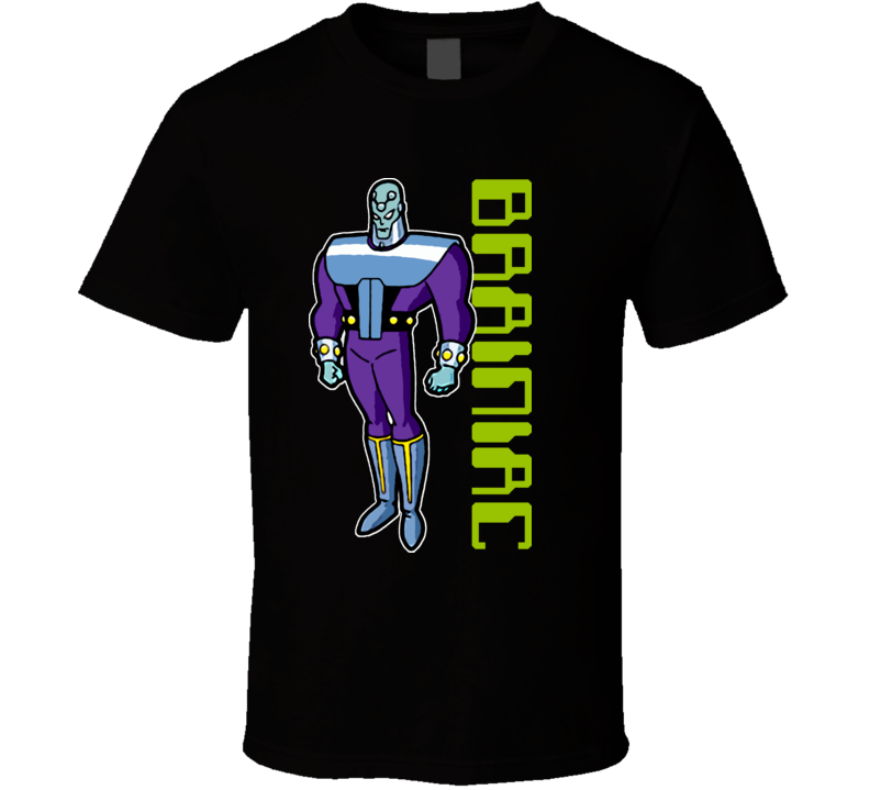 Brainiac Comic Sci Fi Cartoon T Shirt Brainiac Comic Sci Fi Cartoon T Shirt