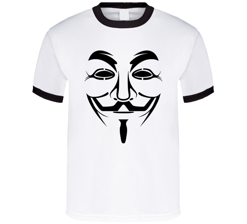 Anonymous Face Logo T Shirt Anonymous Face Logo T Shirt