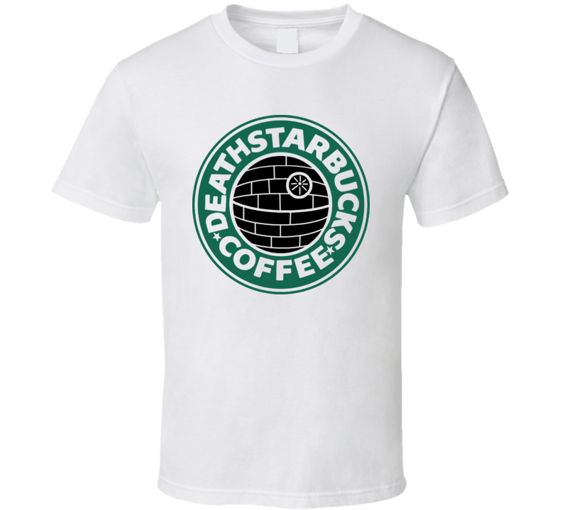 Star Wars Coffee Starbucks Death Star Funny T Shirt