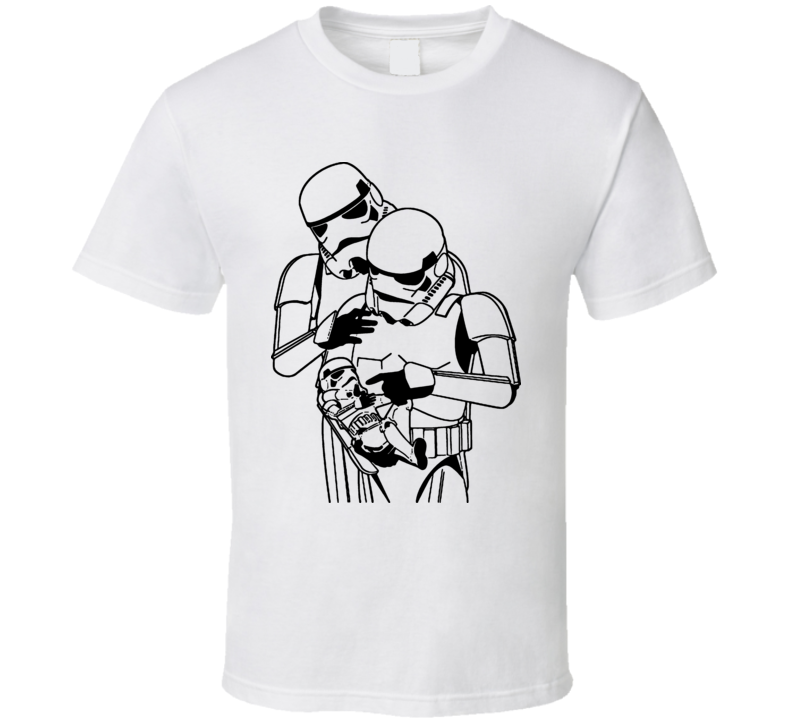 Storm Trooper Family Star Wars Parody T Shirt Storm Trooper Family Star Wars Parody T Shirt