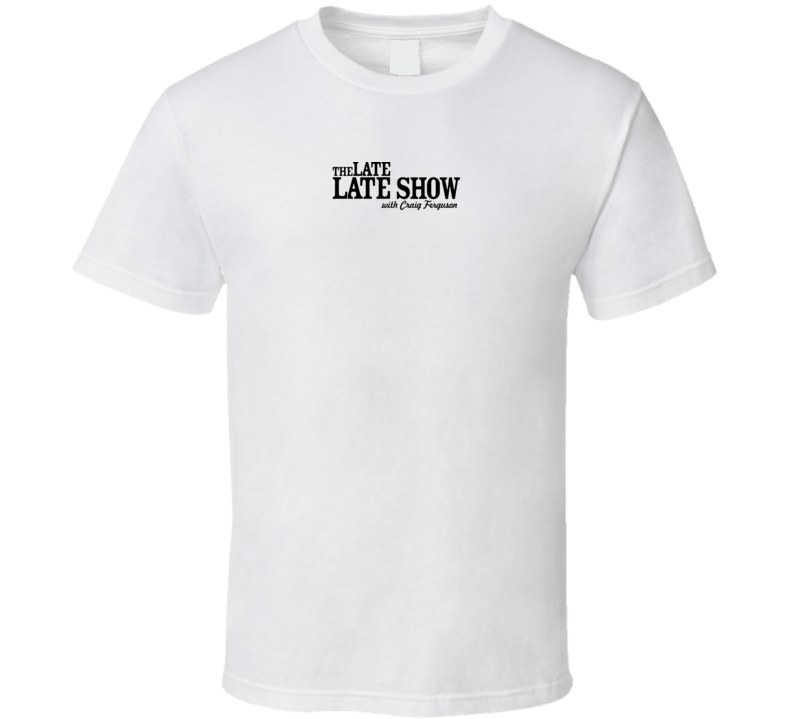 Late Night Show With Craig Ferguson Custom Back T Shirt Late Night Show With Craig Ferguson Custom Back T Shirt