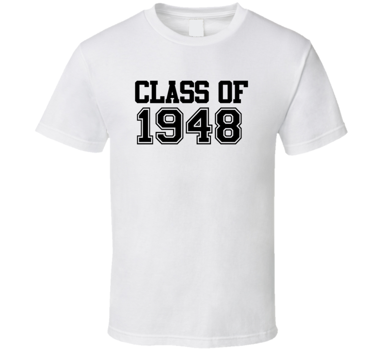 Class of 1948 Reunion School Pride Collage T Shirt