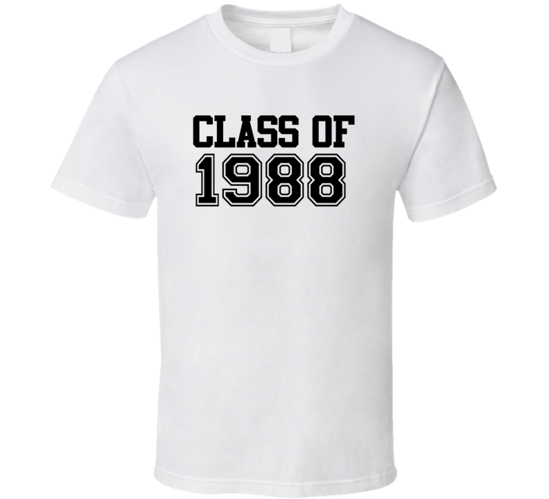 Class of 1988 Reunion School Pride Collage T Shirt Class of 1988 Reunion School Pride Collage T Shirt