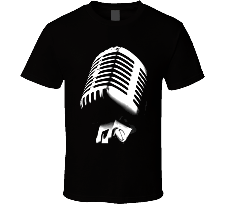 Microphone Graphic T Shirt Microphone Graphic T Shirt