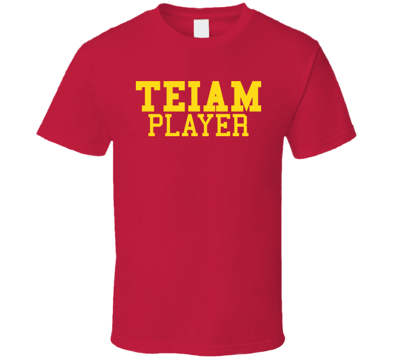 Team Player No I In Team Funny T Shirt Team Player No I In Team Funny T Shirt