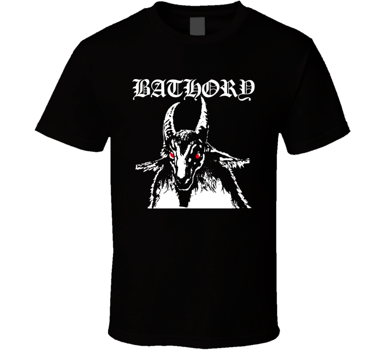 Bathory Heavy Metal Music T Shirt Bathory Heavy Metal Music T Shirt