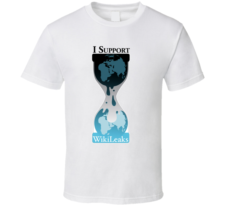 I Support Wikileaks T Shirt