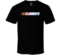 Clements Nascar Driver Custom Last Name Special T Shirt 10395755