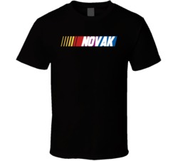 Novak Nascar Driver Custom Last Name Special T Shirt 10396001
