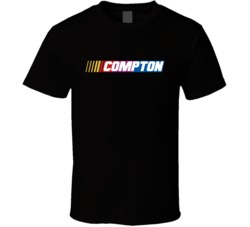 Compton Nascar Driver Custom Last Name Special T Shirt 10396053
