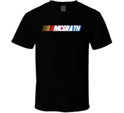 Mcgrath Nascar Driver Custom Last Name Special T Shirt 10396201