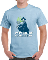 Festival Of Lightsabers Clever Hanukkah Star Wars Shirt 34058112