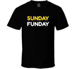 Sunday Funday Cute Funny Weekend Brunch Tee T Shirt