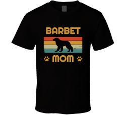 Barbet Mom T Shirt Popular Dog Breed Mothers Day Gift Present For Women