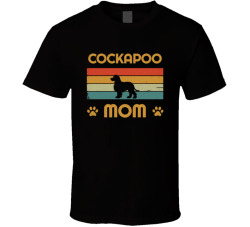 Cockapoo Mom T Shirt Popular Dog Breed Mothers Day Gift Present For Women