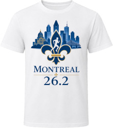 Montreal 26.2 Island Race T Shirt