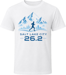 Salt Lake City 26.2 Mountain Marathon T Shirt