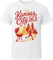 Kansas City 26.2 BBQ Run T Shirt