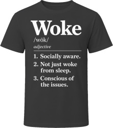 Woke Definition Funny Gen Z Gift T Shirt