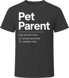 Pet Parent Definition Loving Gift T Shirt