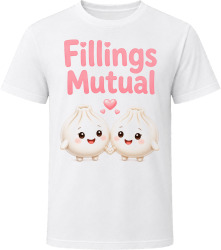Fillings Mutual. Cute Dumpling Friends T Shirt