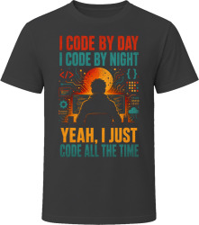 I Code By Day. I Code By Night. Digital Innovator T Shirt