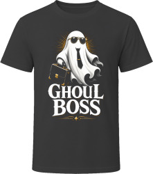 Ghoul Boss. Empowering Halloween Message T Shirt
