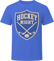 Hockey Night Retro T Shirt
