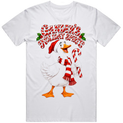 Gander's Holiday Spirit. Festive Vector Art T Shirt
