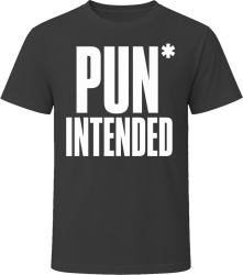 Pun Intended T Shirt