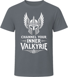 Valkyrie Spirit Warrior Symbol Mythology Enthusiast Tee T Shirt