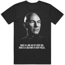 Picard Problem Solver Portrait T Shirt