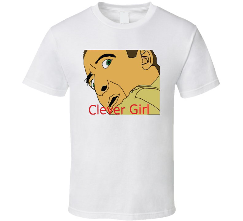 Clever Girl Jurassic 4chan Meme Rage Comics T Shirt