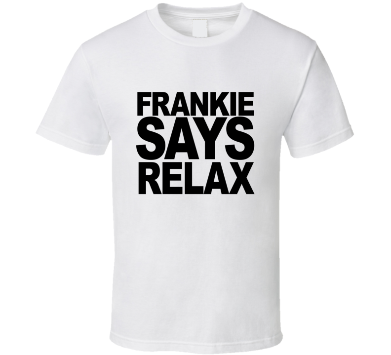 Frankie Says Relax Retro 80s T Shirt