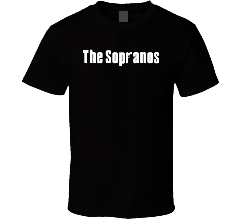 James Gandolfini The Sopranos Logo RIP T Shirt