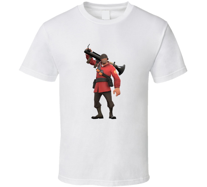 Team Fortress 2 soldier T Shirt Team Fortress 2 soldier T Shirt