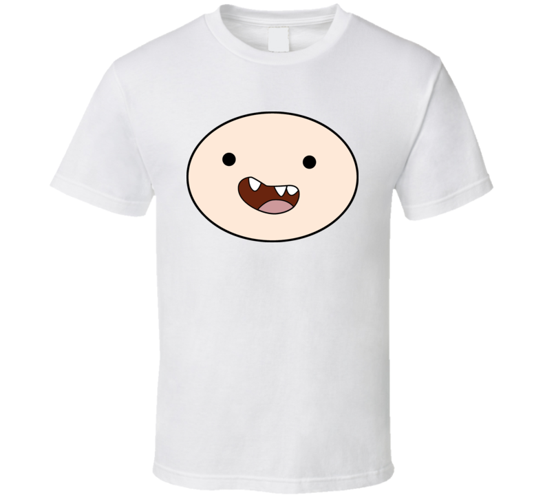 Finn The Human Adventure Time Full Face Cartoon Tv T Shirt Finn The Human Adventure Time Full Face Cartoon Tv T Shirt