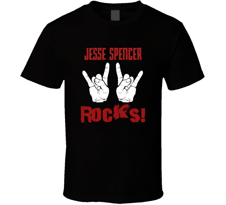 Jesse Spencer  ROCKS T shirt